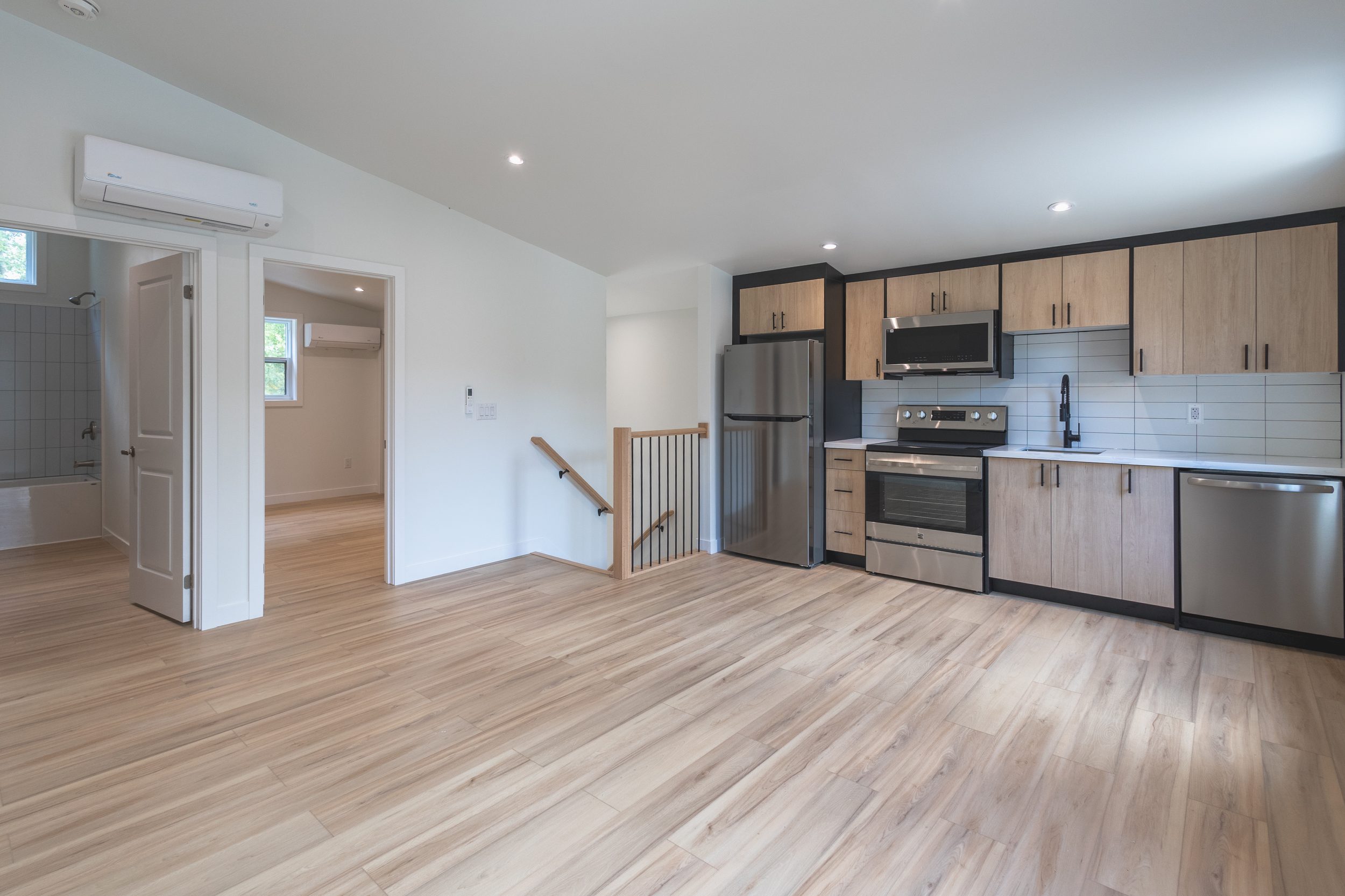 Real estate interior open plan photography Oxford County